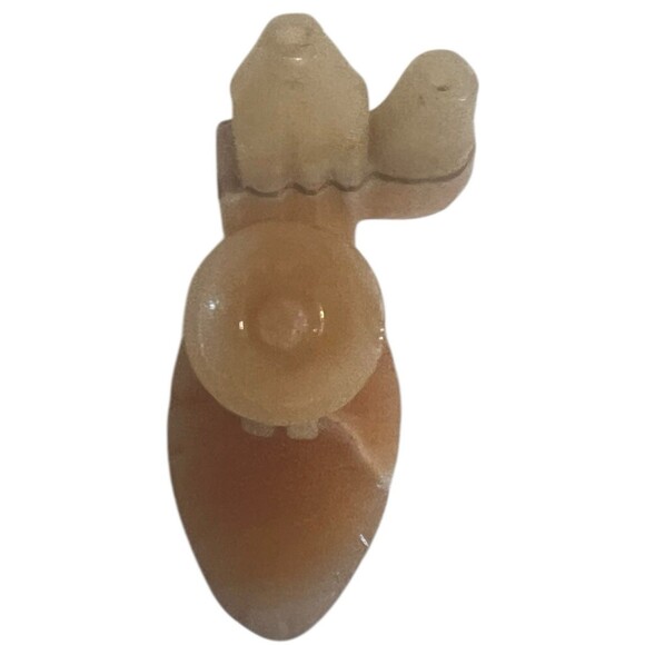 Vintage Onyx Toothpick Holder Cactus Sombrero Man Rare Siesta Decor Mexico - Picture 7 of 8